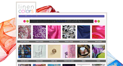 Desktop Screenshot of linencolors.com